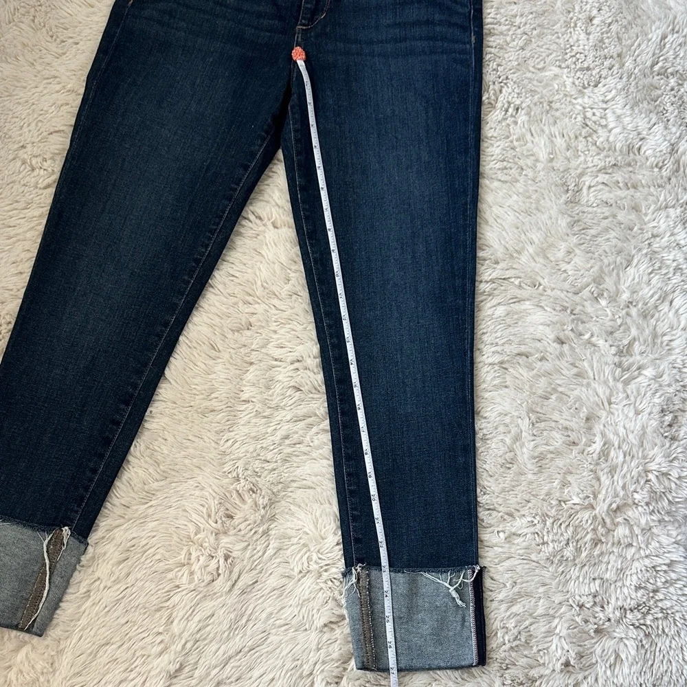 Joe's Jeans Dark Blue Ankle Cropped Denim